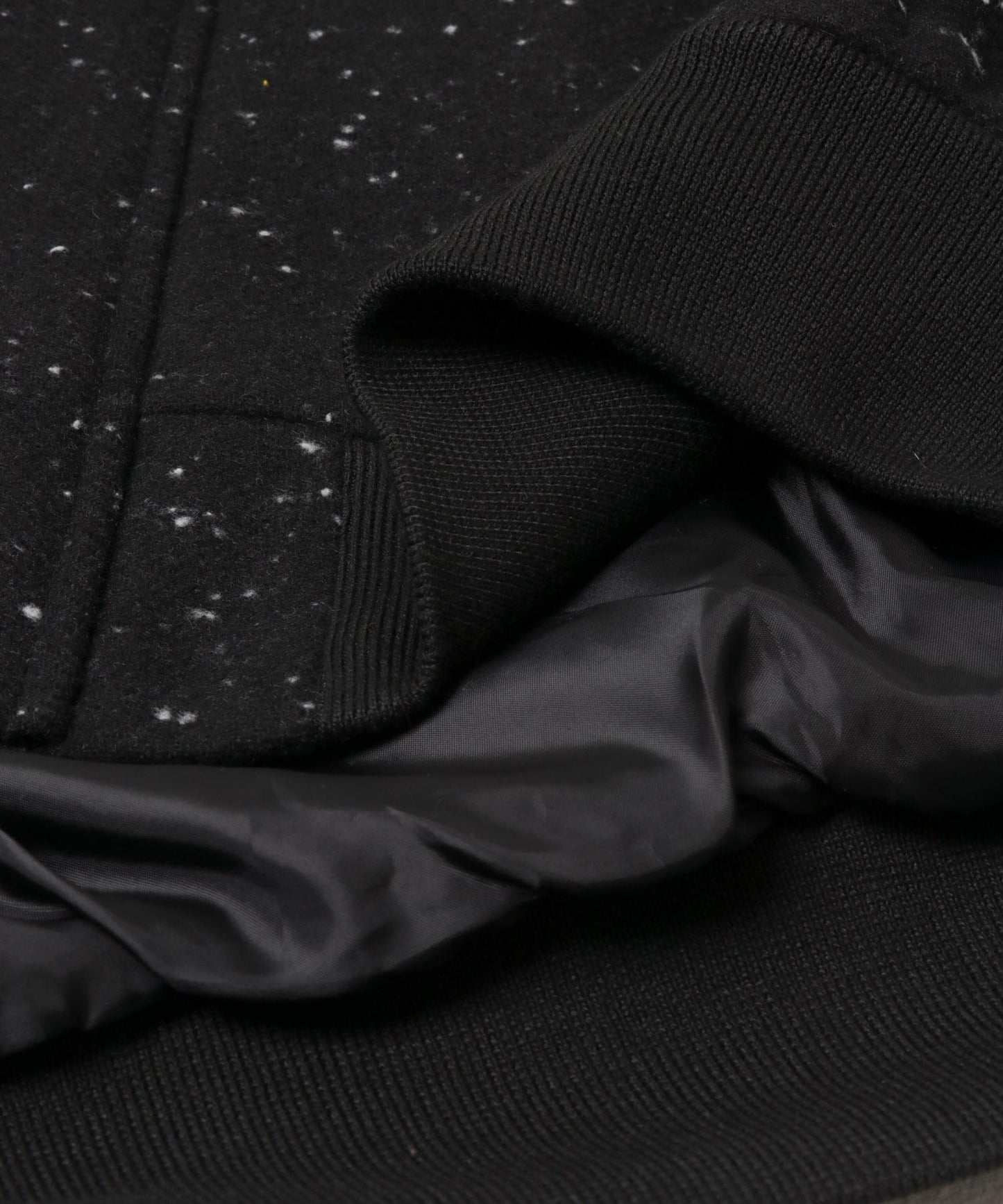 羊毛觸感雜色夾克