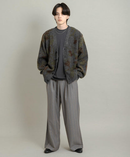 樹形迷彩針織開衫