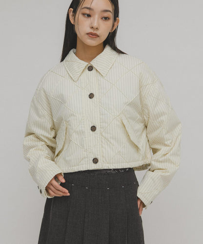 絎縫襯衫夾克