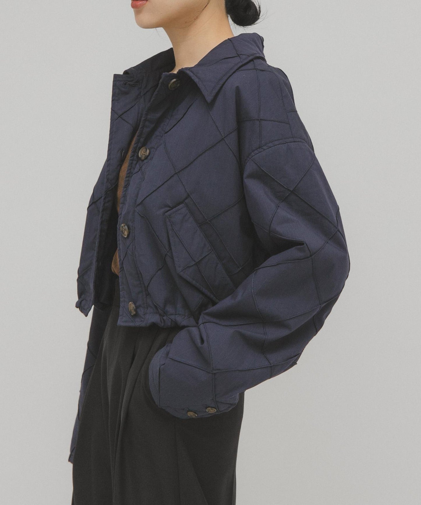 絎縫襯衫夾克