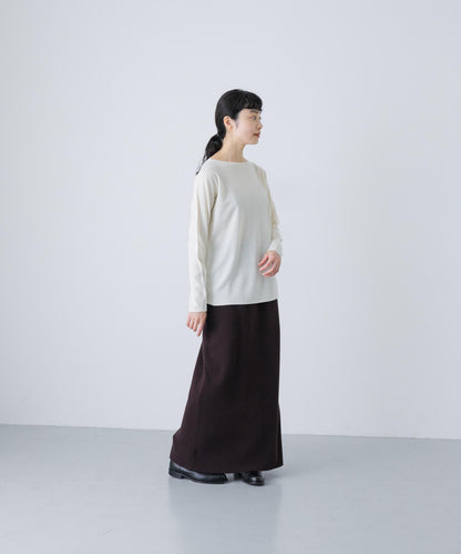 棉羊絨針織半身裙