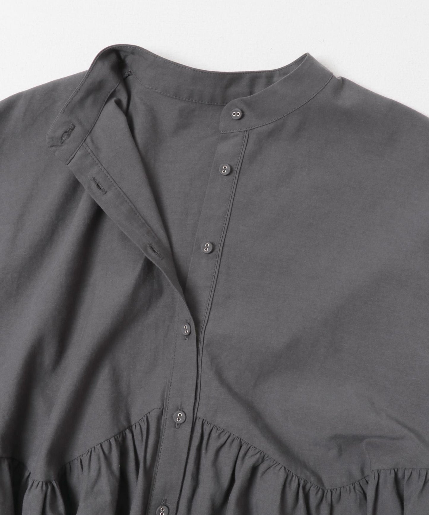 不對稱拼接襯衫