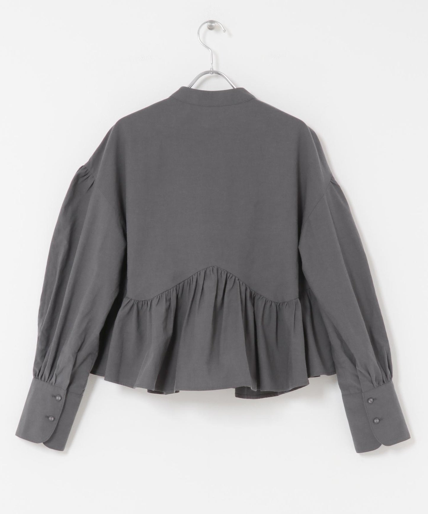 不對稱拼接襯衫