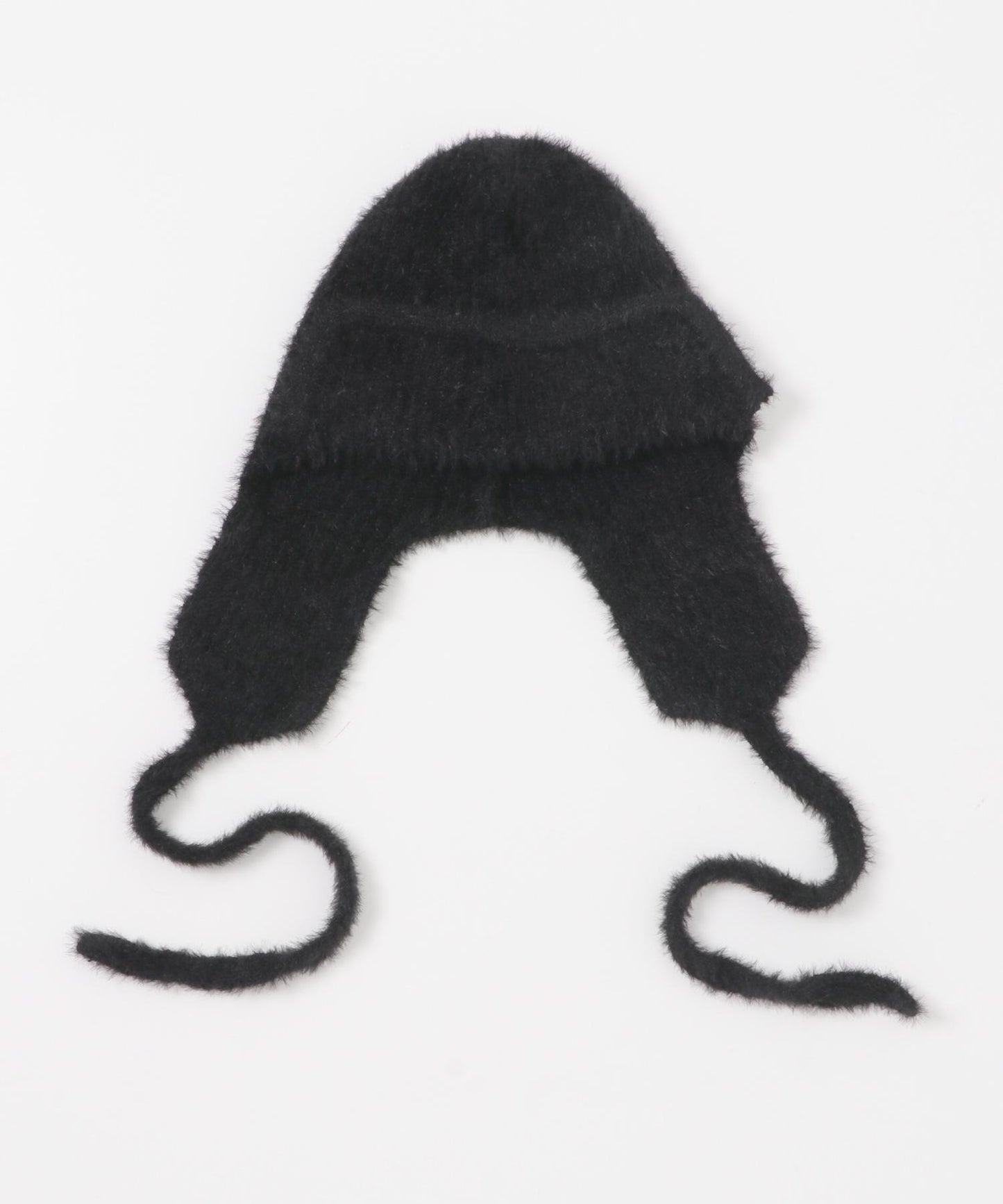 毛邊飛行員針織帽