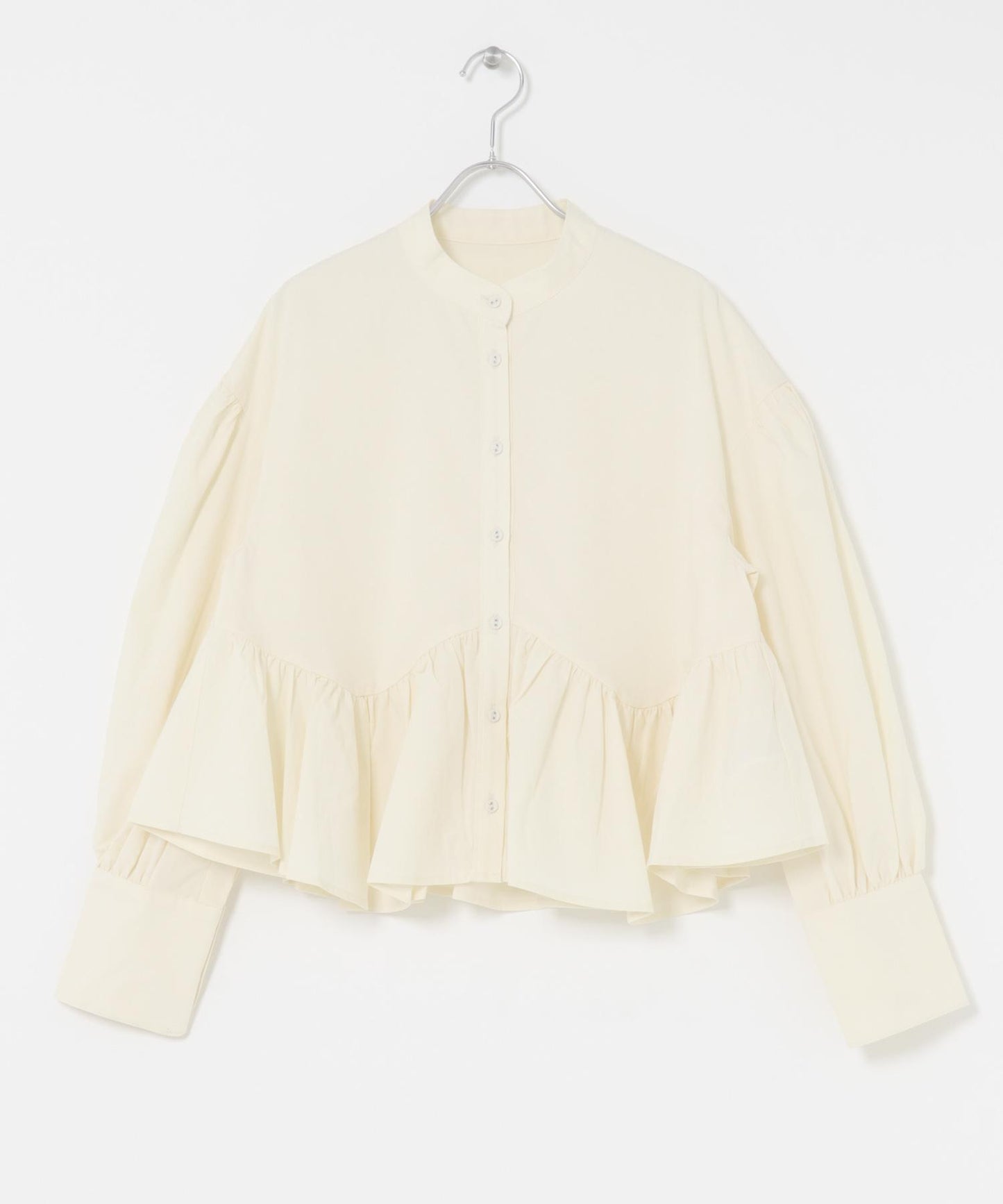 不對稱拼接襯衫