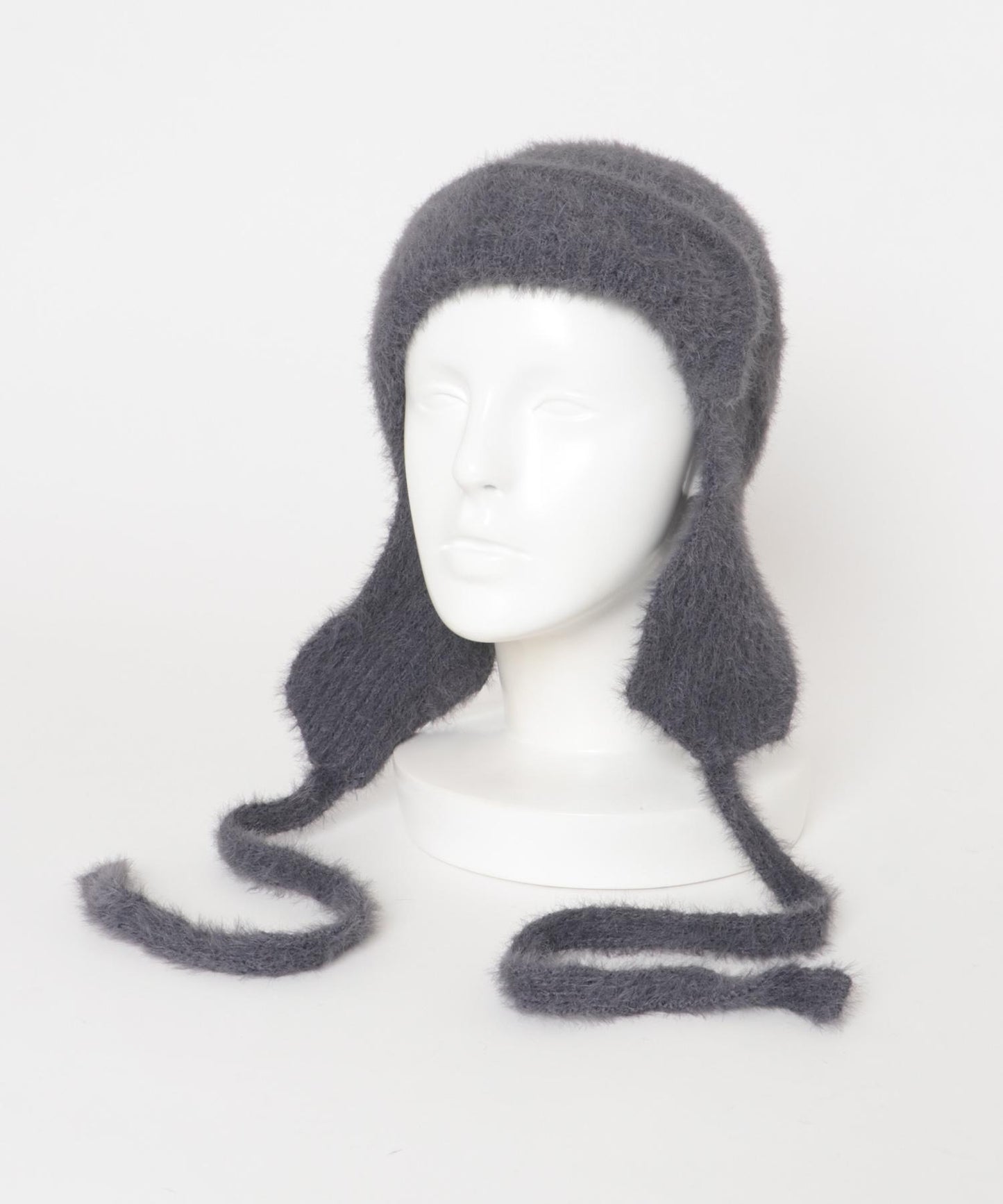 毛邊飛行員針織帽