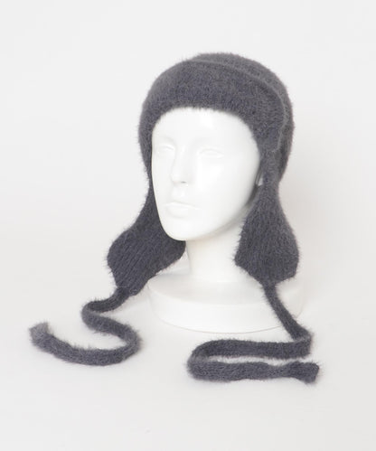 毛邊飛行員針織帽