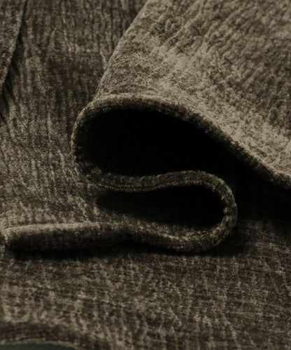 褶皺天鵝絨襯衫