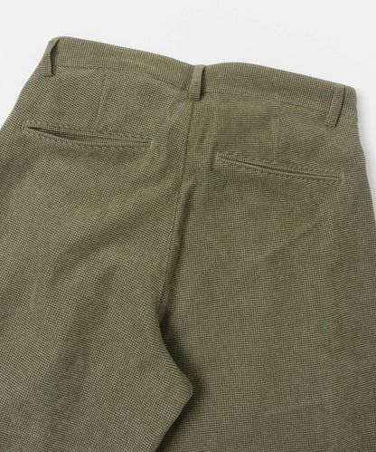 拼接燈芯絨寬鬆休閒褲