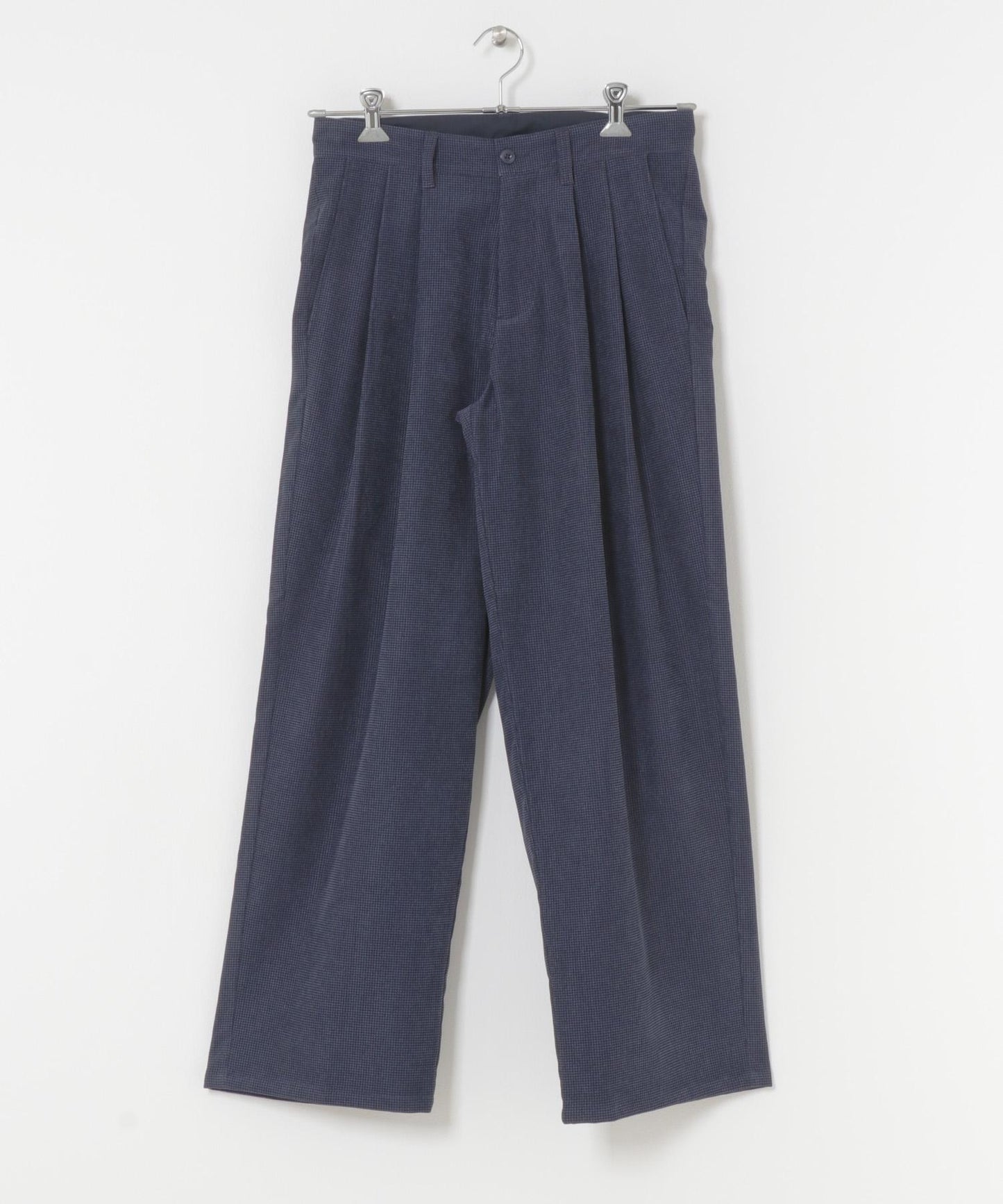 拼接燈芯絨寬鬆休閒褲