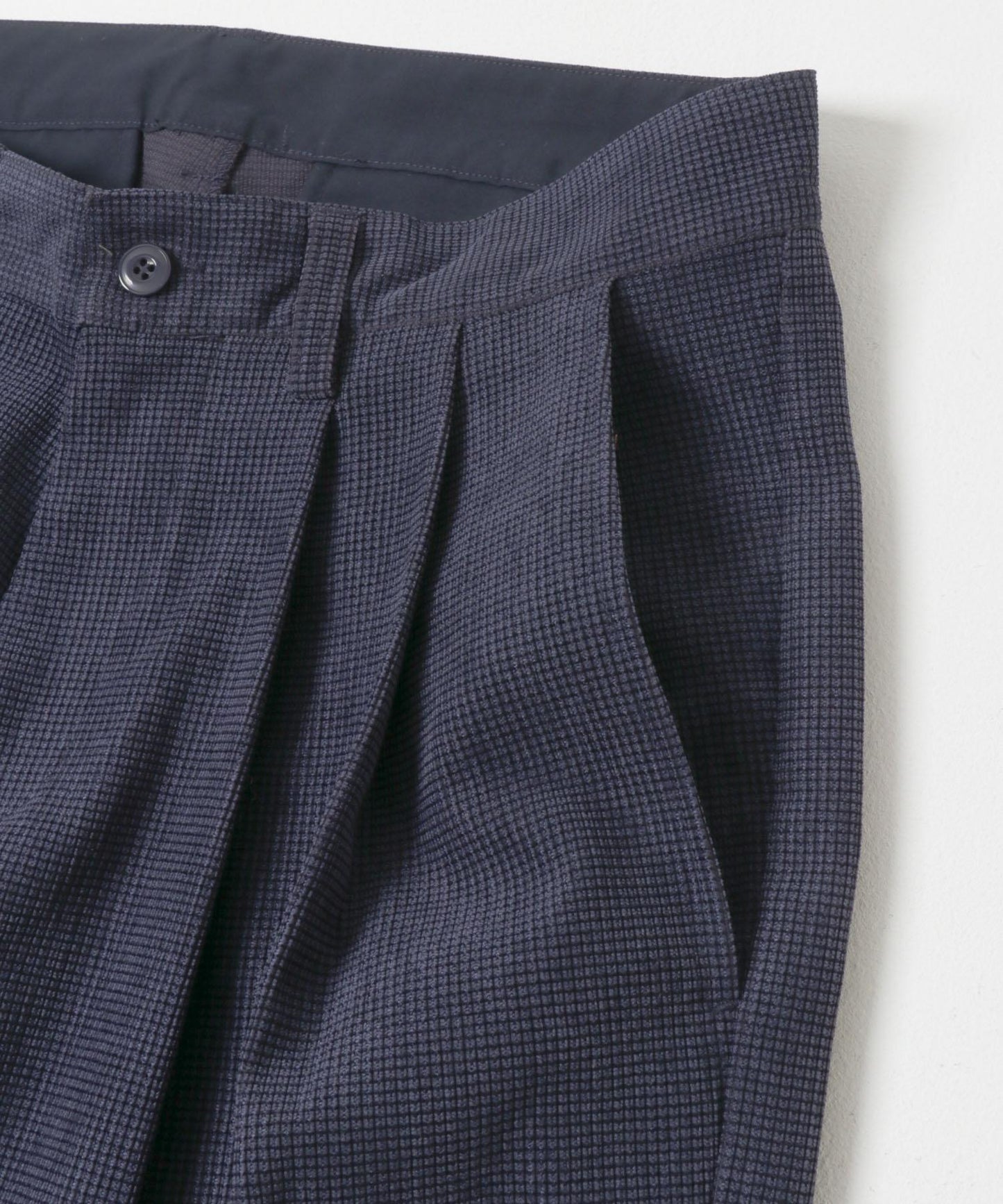 拼接燈芯絨寬鬆休閒褲