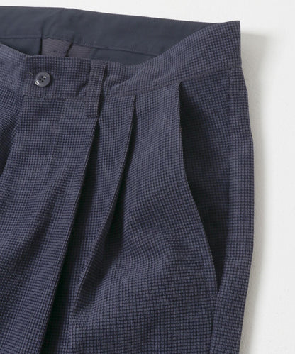 拼接燈芯絨寬鬆休閒褲