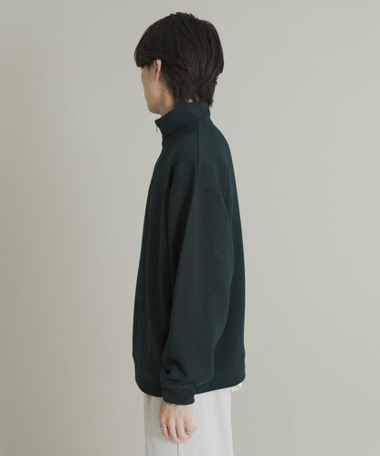 部分網絡限定色半拉鍊長袖衛衣