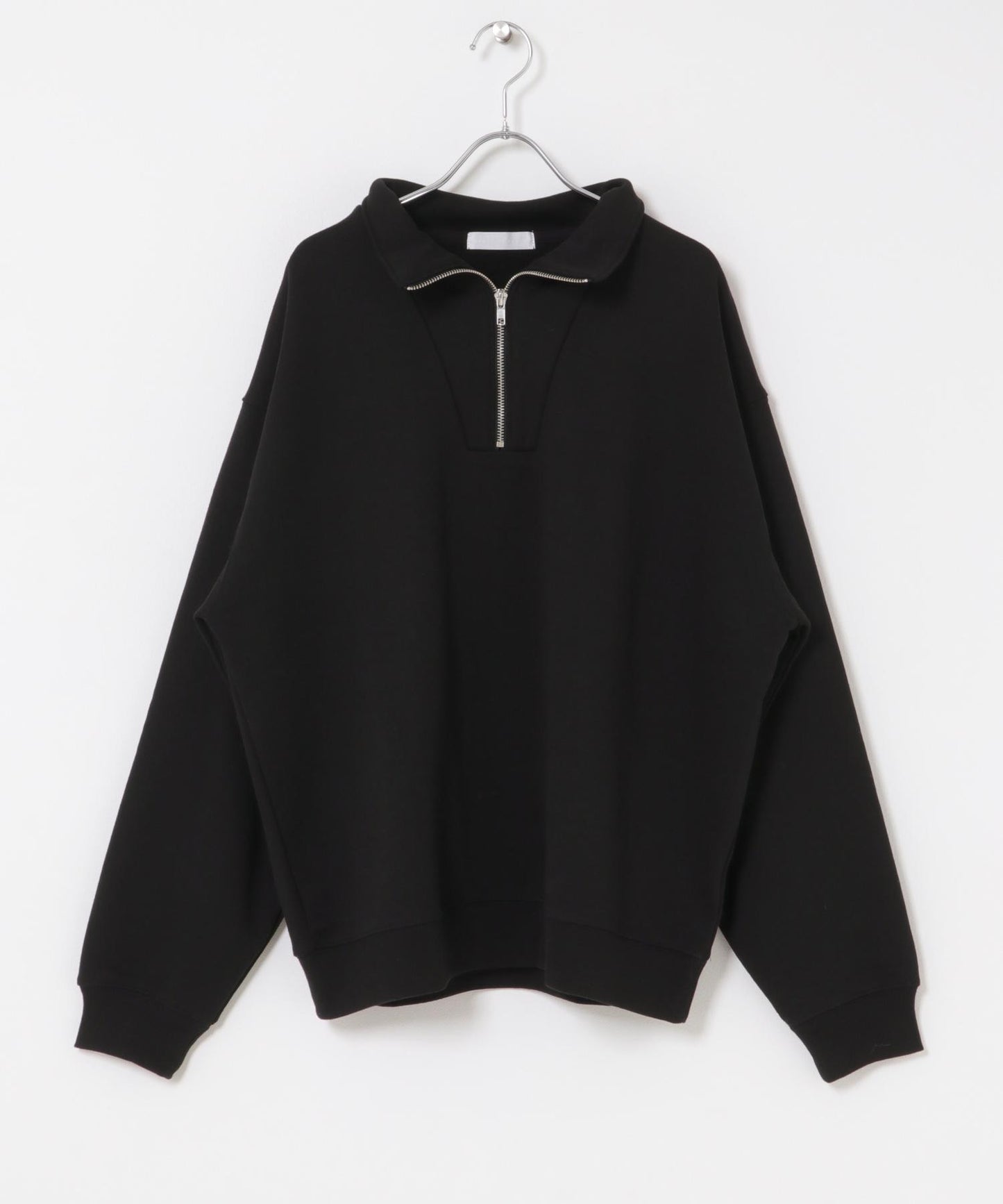 部分網絡限定色半拉鍊長袖衛衣