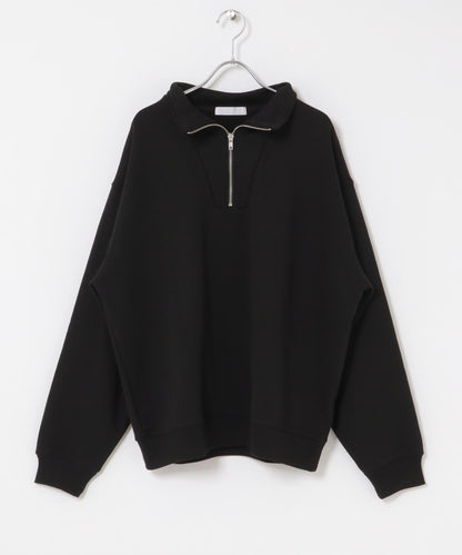 部分網絡限定色半拉鍊長袖衛衣