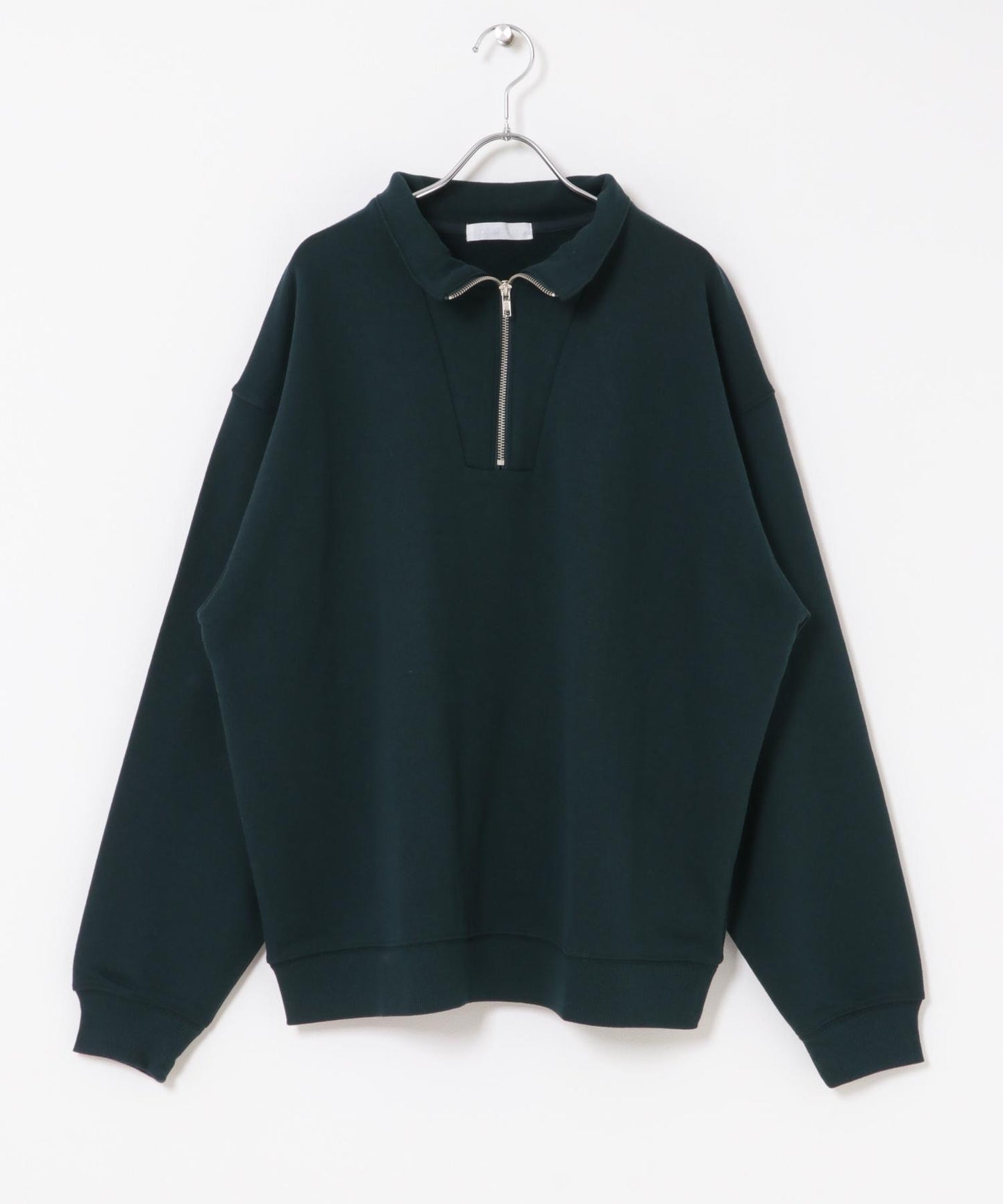 部分網絡限定色半拉鍊長袖衛衣