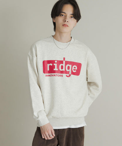 拼接圖案標誌衛衣