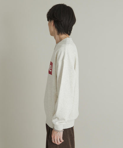 拼接圖案標誌衛衣