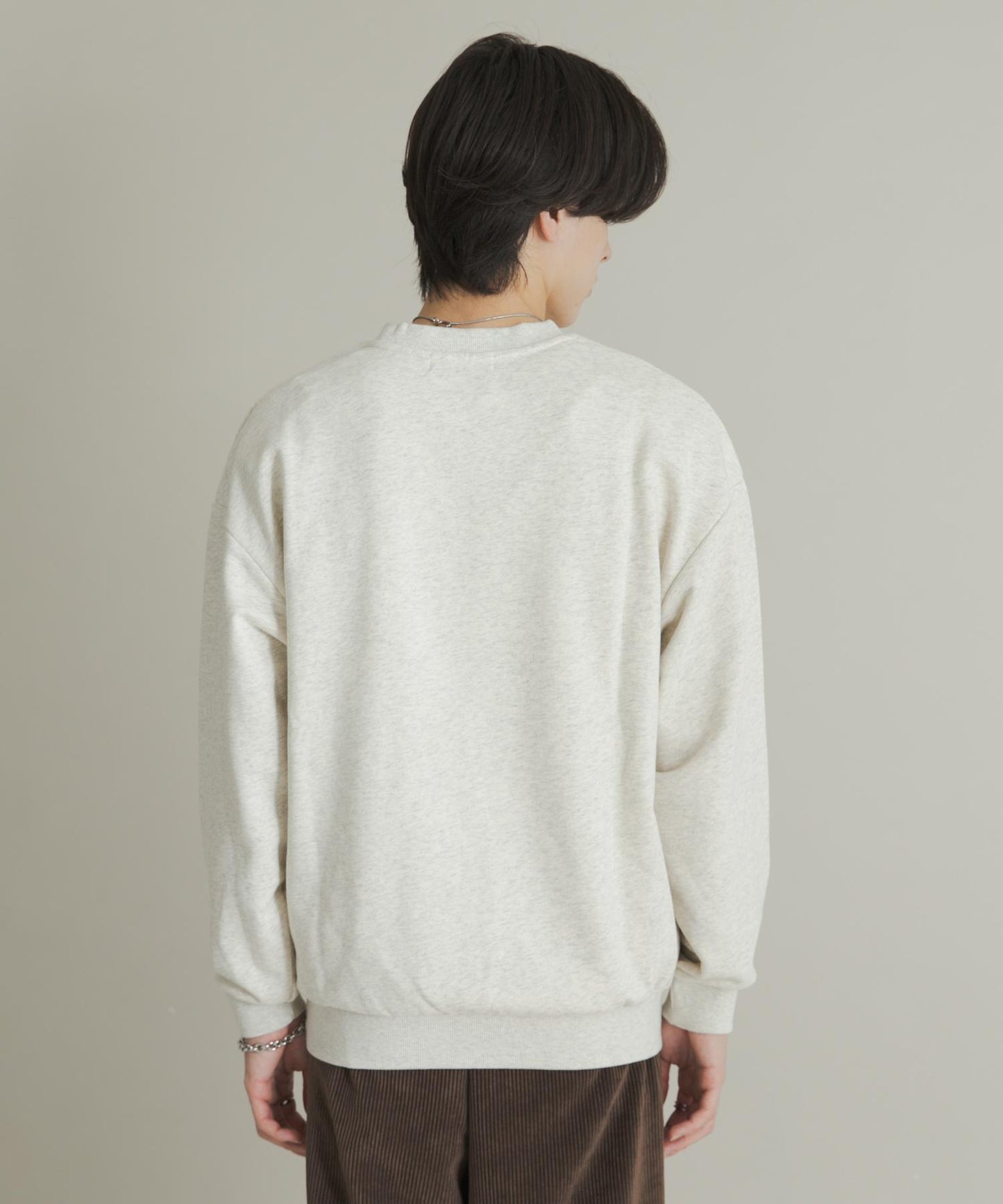 拼接圖案標誌衛衣