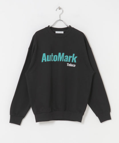 拼接圖案標誌衛衣