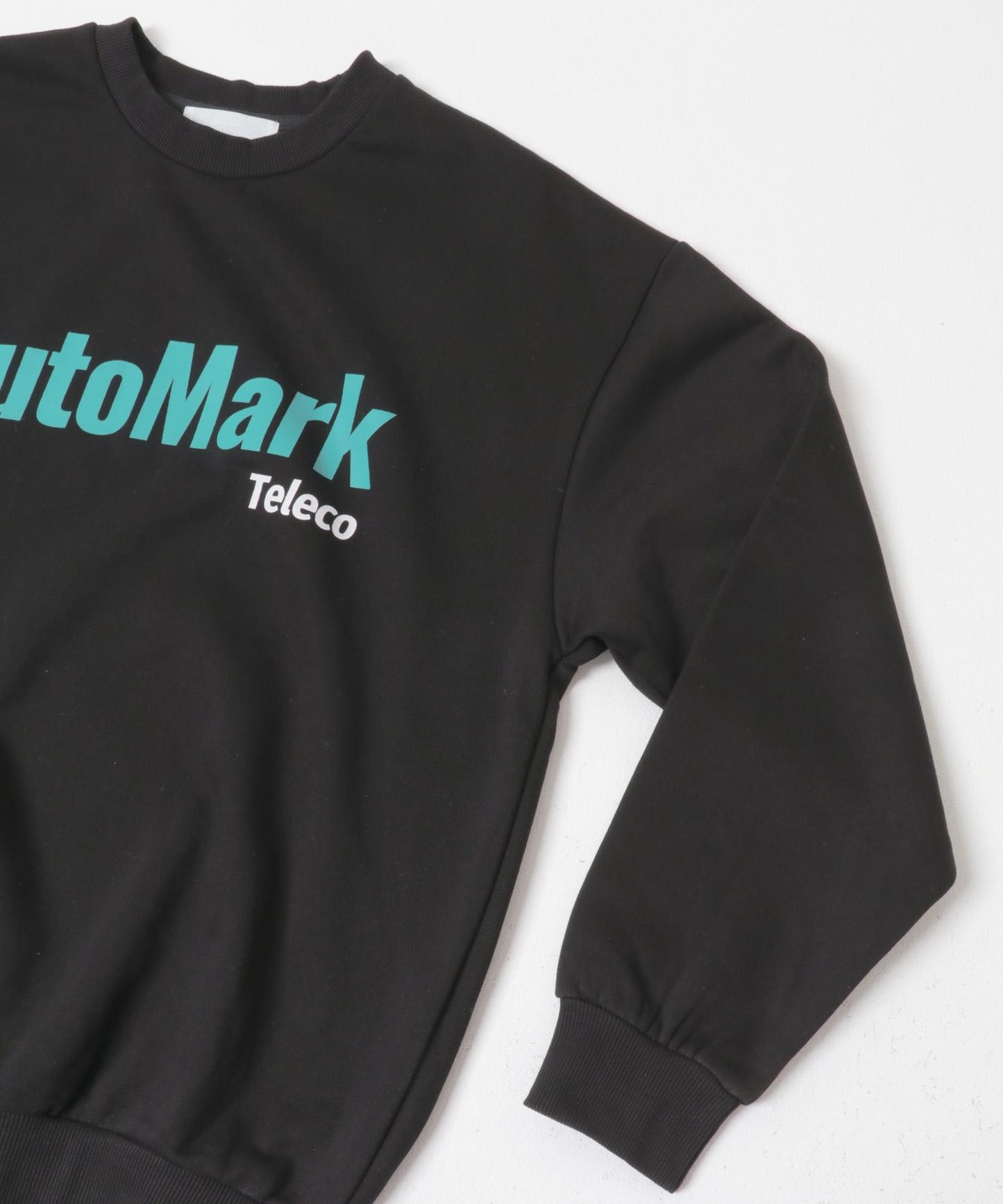 拼接圖案標誌衛衣