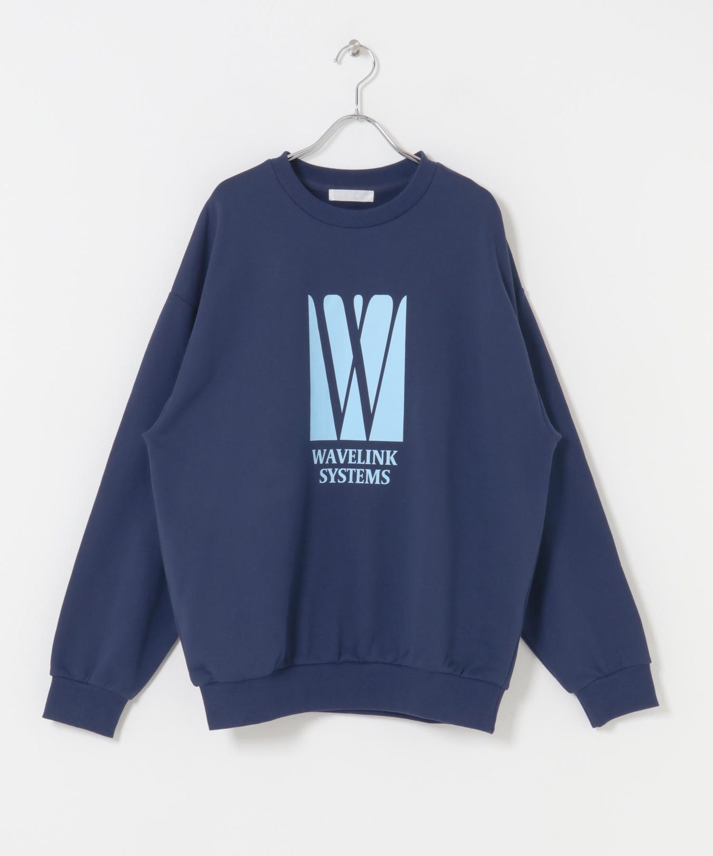 拼接圖案標誌衛衣