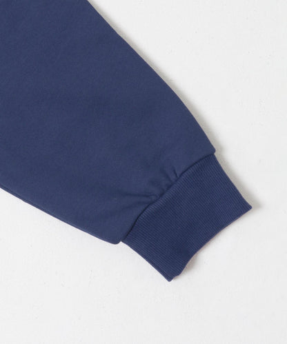 拼接圖案標誌衛衣