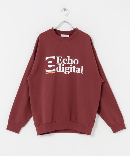 拼接圖案標誌衛衣