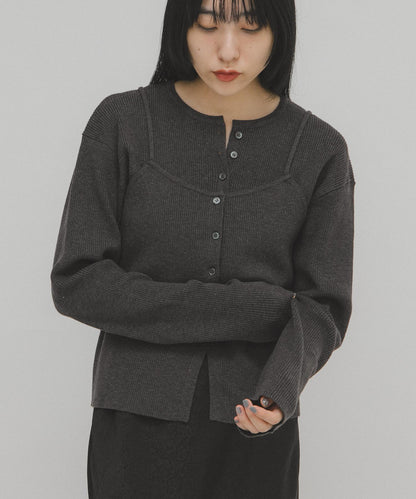 吊帶背心套裝針織衫