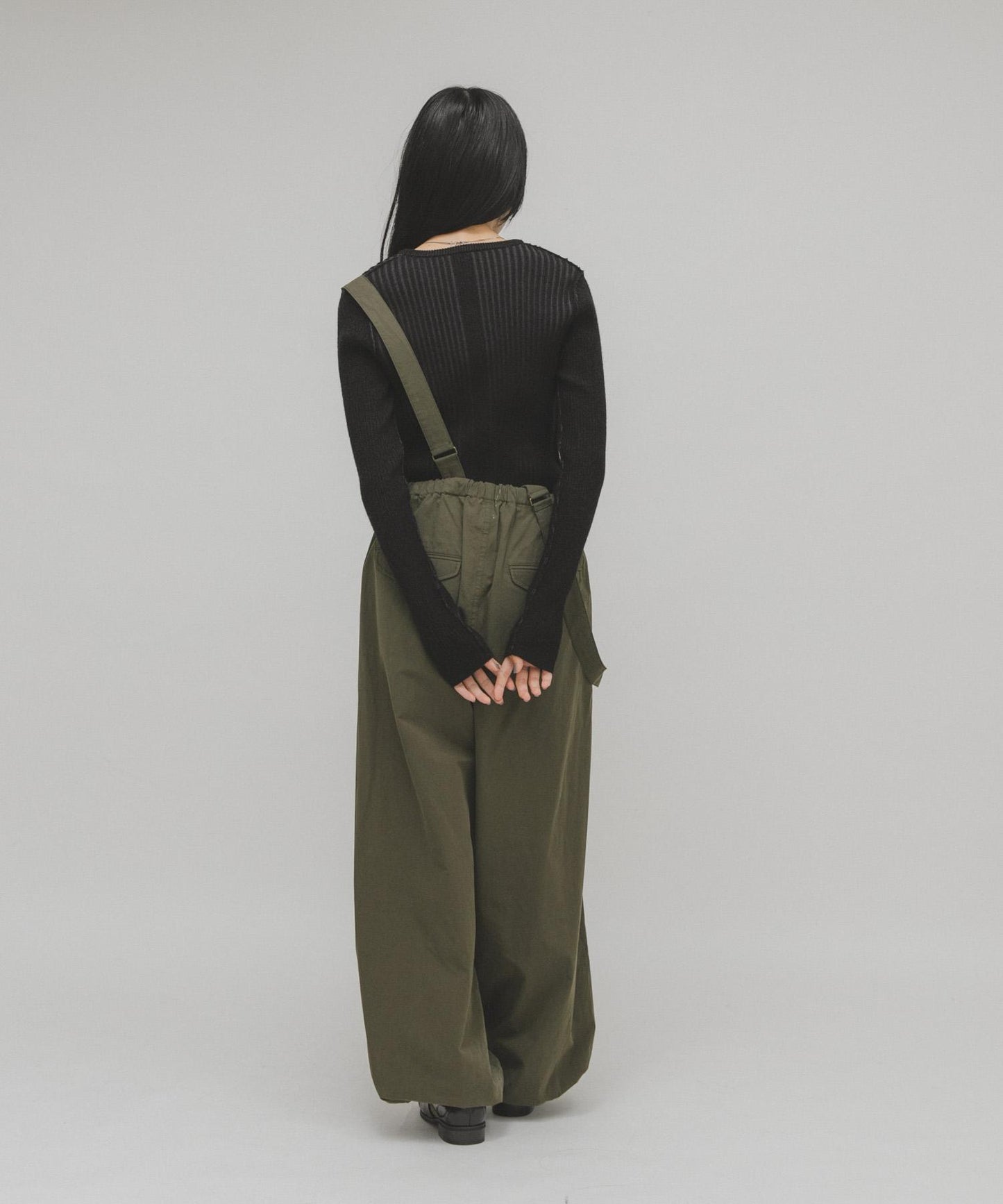 illi 隨機羅紋圓領針織衫