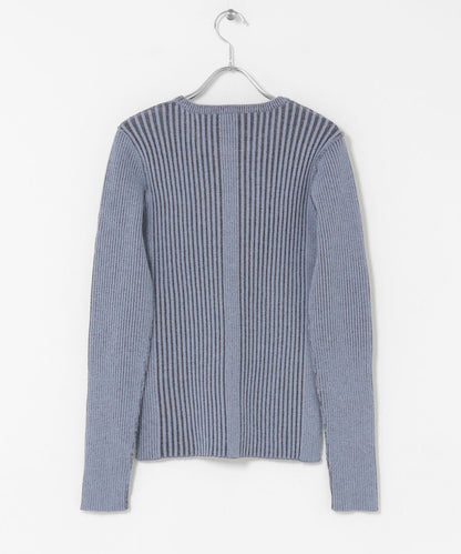 illi 隨機羅紋圓領針織衫