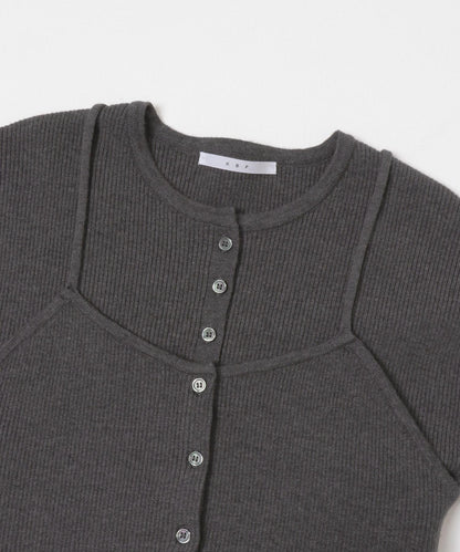 吊帶背心套裝針織衫