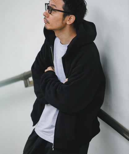 LOGIC ONE拉鍊連帽衛衣