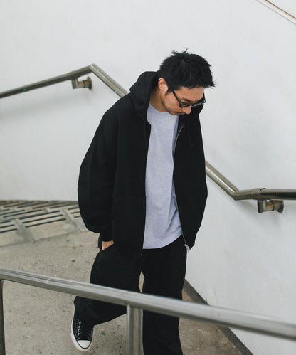 LOGIC ONE拉鍊連帽衛衣