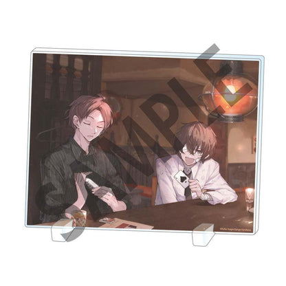 《文豪野犬》 撿到太宰的日子_亞克力面板 太宰治&織田作之助