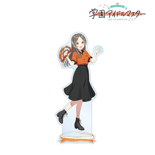 學園偶像大師_新繪製 倉本千奈 保齡球襯衫ver. 特大亞克力立牌
