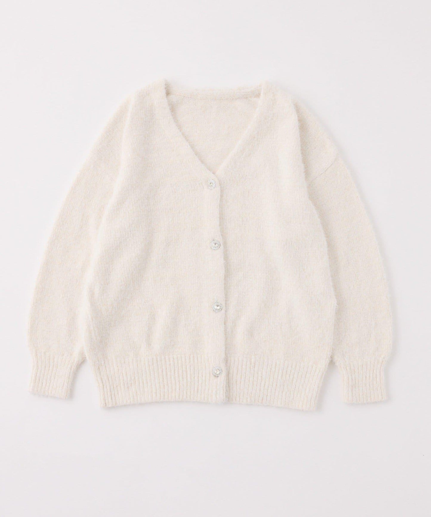 天鵝絨針織開衫