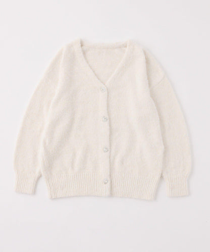 天鵝絨針織開衫