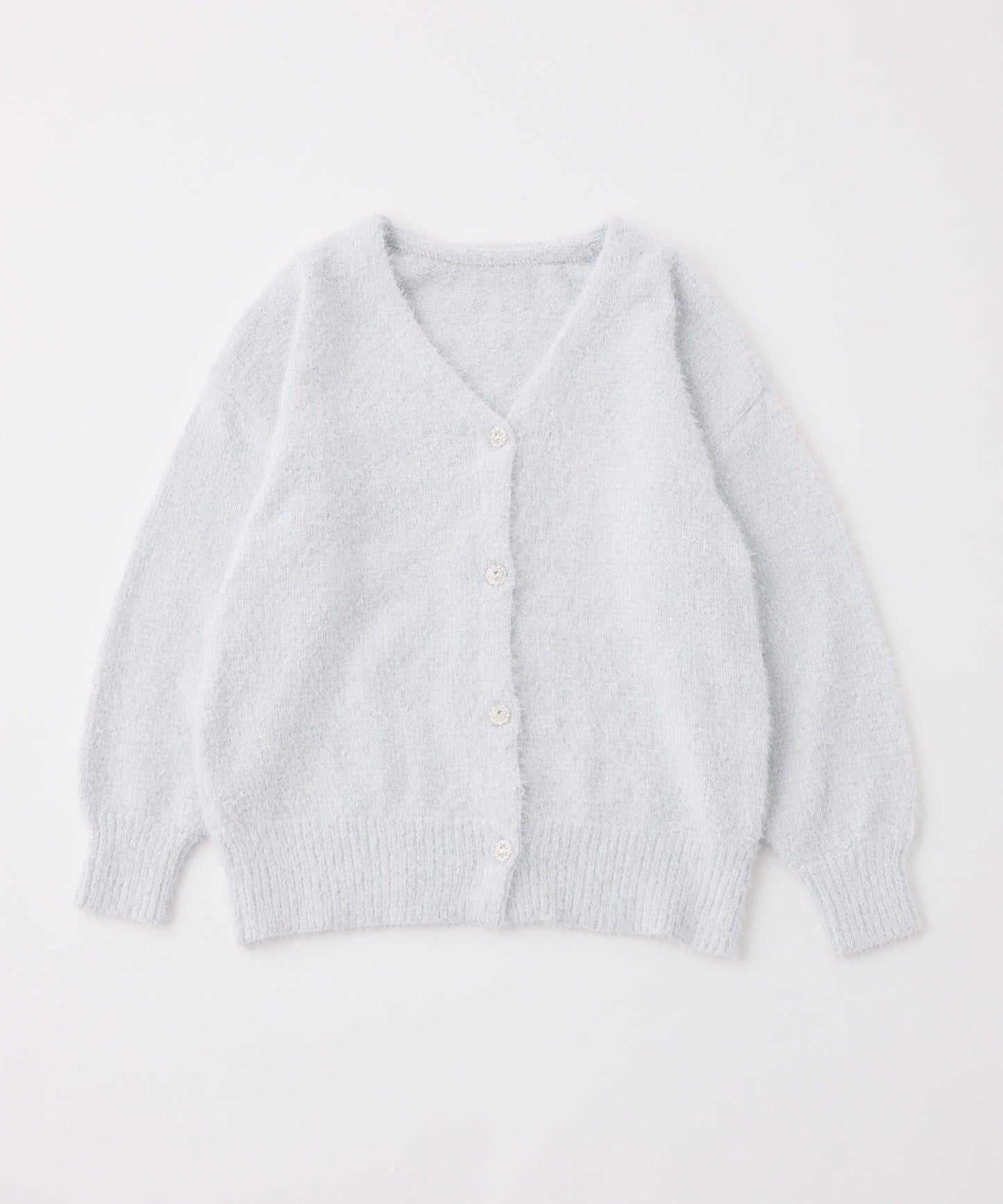 天鵝絨針織開衫