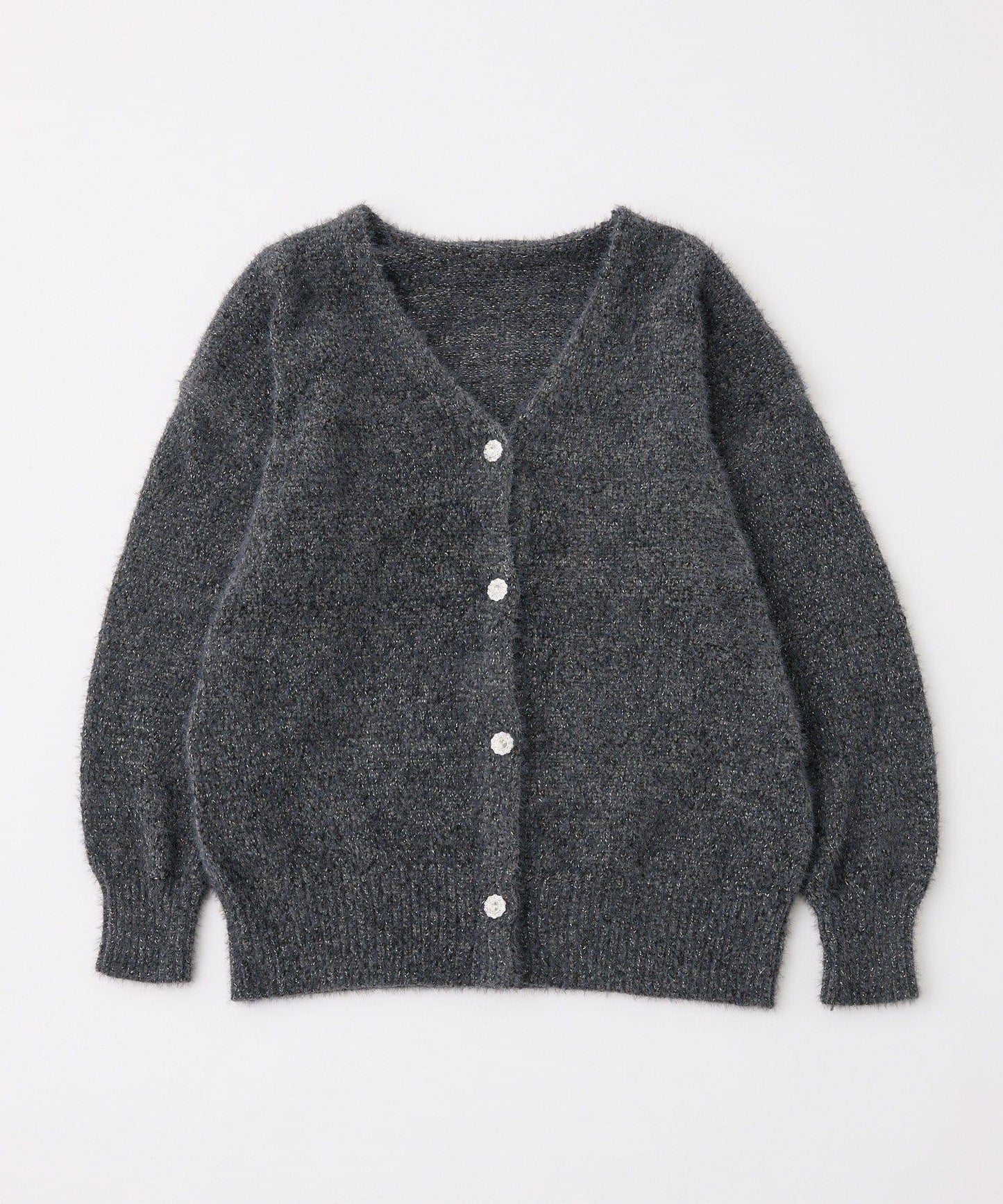 天鵝絨針織開衫