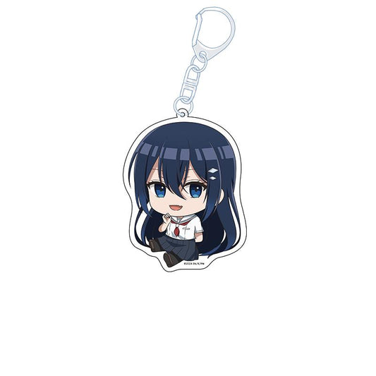 私想被吃掉，非人_趴趴娘亞克力鑰匙扣 近江汐莉（制服）