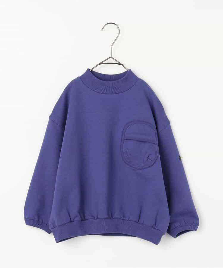 加絨高領口袋衛衣