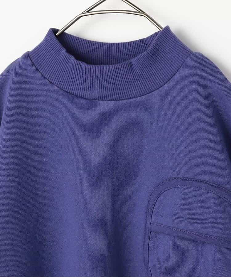 加絨高領口袋衛衣