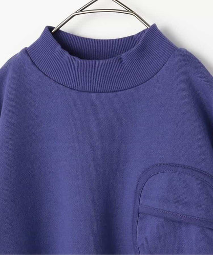 加絨高領口袋衛衣