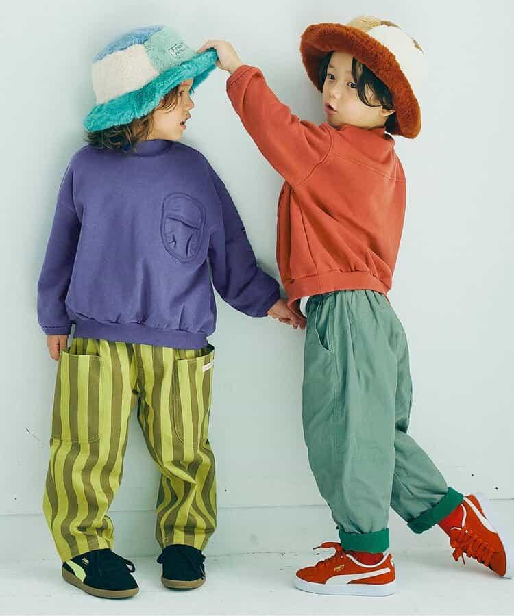 加絨高領口袋衛衣