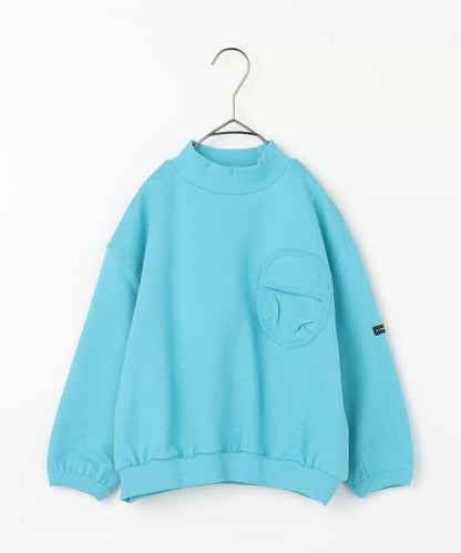 加絨高領口袋衛衣