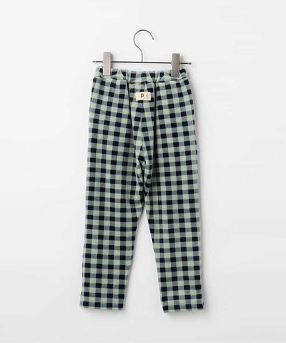 天鵝絨觸感柔軟起毛抓絨保暖打褶長褲 Link