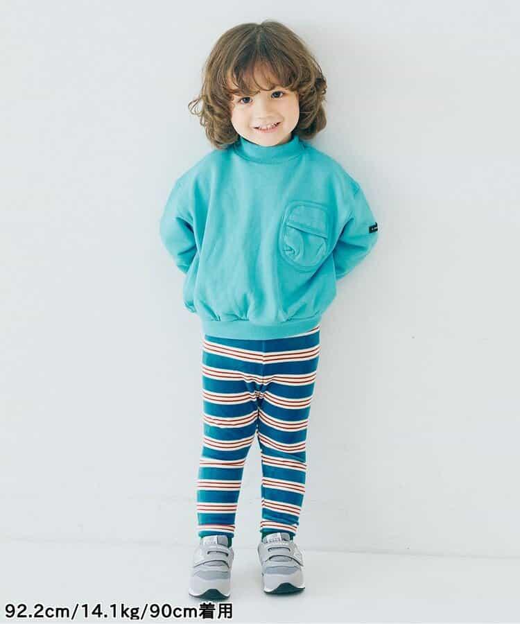 加絨高領口袋衛衣