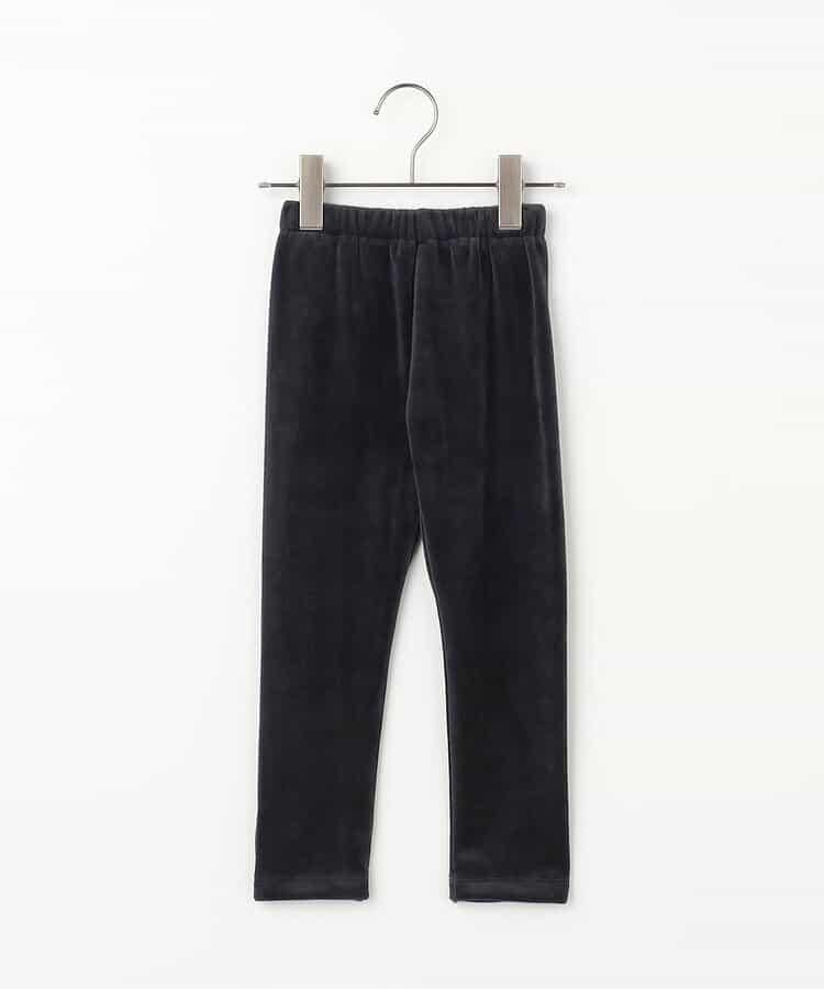 天鵝絨觸感柔軟絨毛保暖打底褲