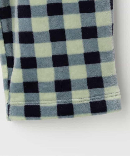 天鵝絨觸感柔軟起毛抓絨保暖打褶長褲 Link